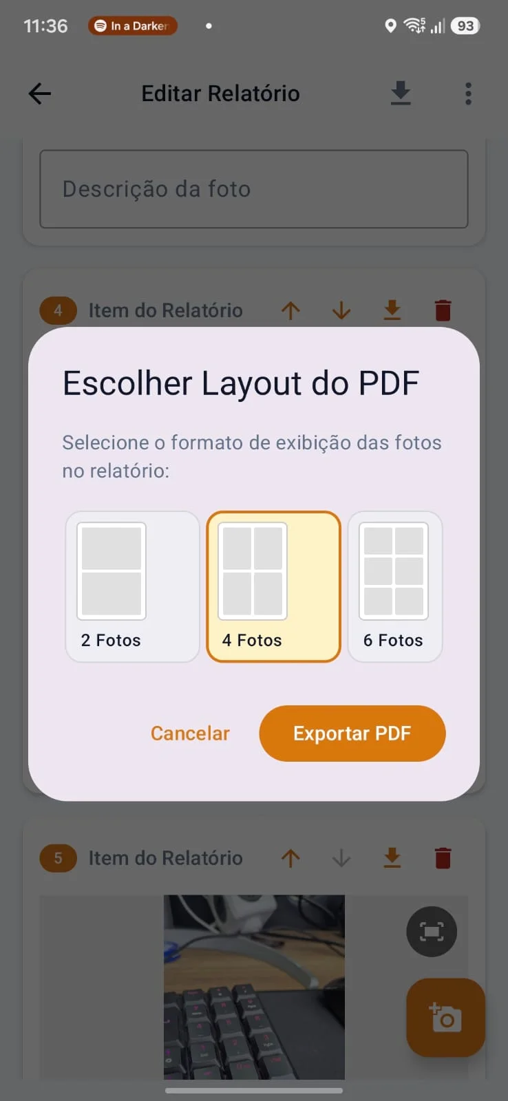 SiteReport - Projetos e Vistorias